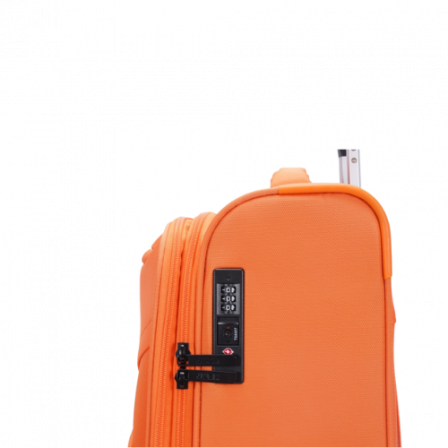 Expandable suitcase 4 wheels cabin 55x35x20/24 cm