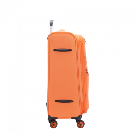 Valise Extensible 4 roues 66x43x26/30 cm orange MOOREA 2 | Jump® Bagages