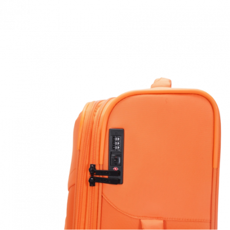 Valise Extensible 4 roues 66x43x26/30 cm orange MOOREA 2 | Jump® Bagages