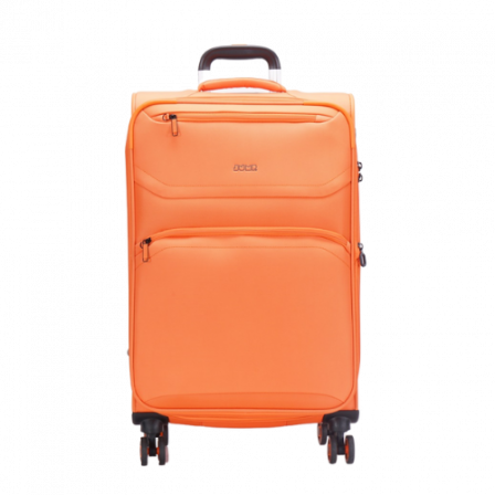 Valise Extensible 4 roues 66x43x26/30 cm orange MOOREA 2 | Jump® Bagages