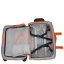 Sac à roulettes 2 compartiments cabine 50x35x20 cm orange MOOREA 2 | Jump® Bagages