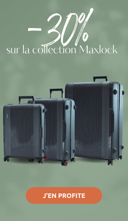 Jump bagages - Offres spéciales Avant-premières -30% Maxlock valises rigides